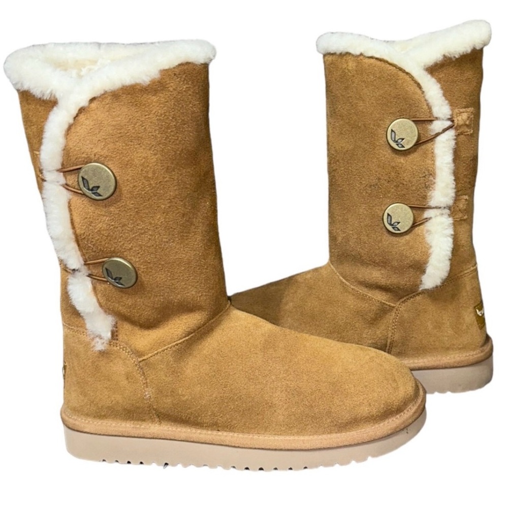 Koolaburra by UGG Tan Suede Kinslei Tall Boots size 7